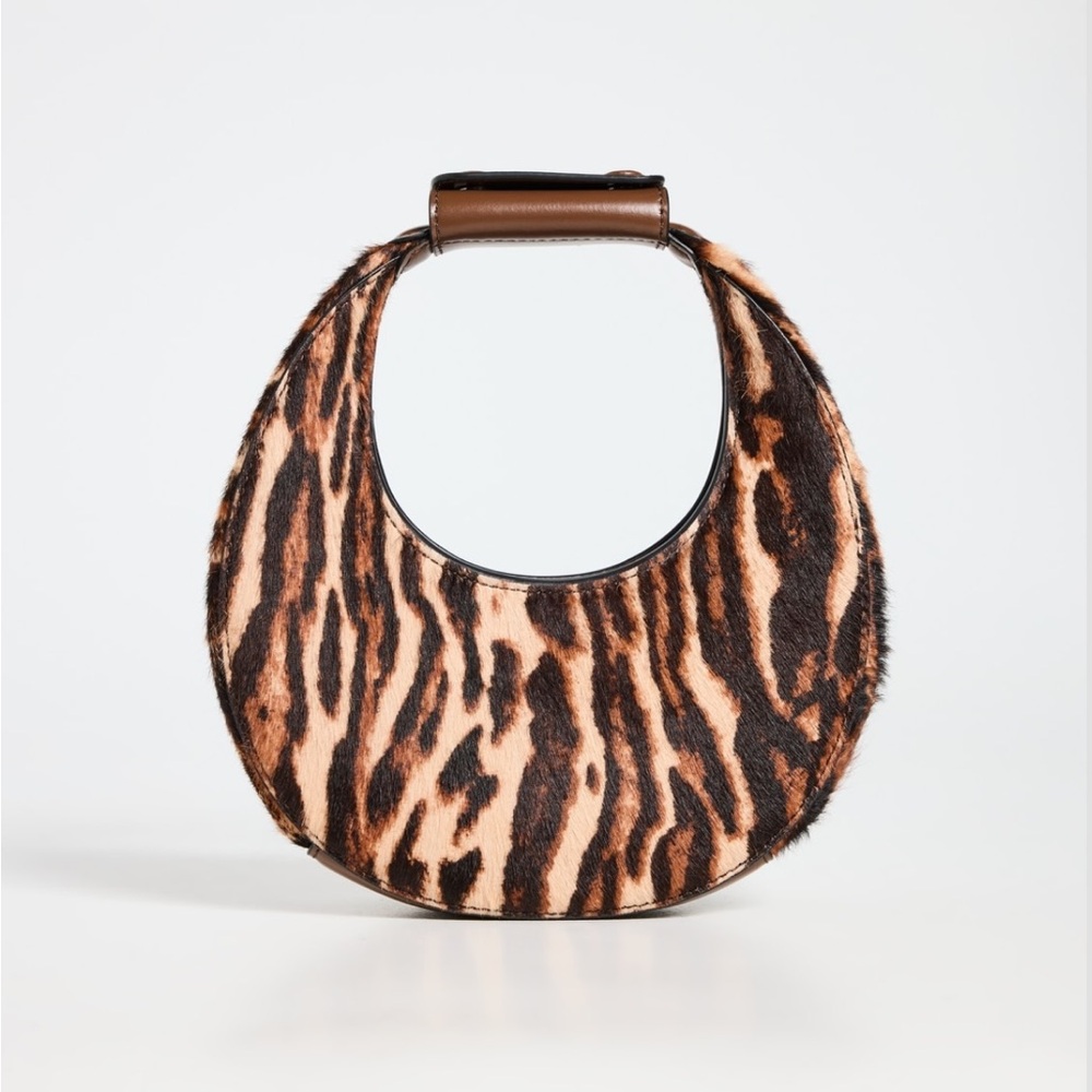 STAUD Lady Leopard Good Night Moon Bag NWT